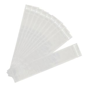 VMCTRD 50/100Pcs Transparent Clear Disposable Popsicle Bags Food Grade PE Material Colorful Ice Pop Mold Bags Portable Leakproof Sealed DIY Popsicle Bags Homemade Popsicle