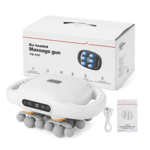 foreverlily New Upgraded 18-Head Fascia Tool High-Frequency Body Massage Back and Waist Massager Neck Shoulder Massager Muscle