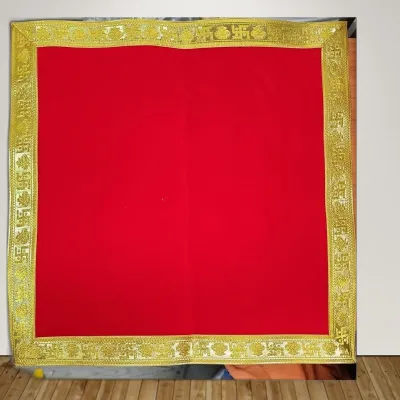 PRAYER RED COTTON CLOTH