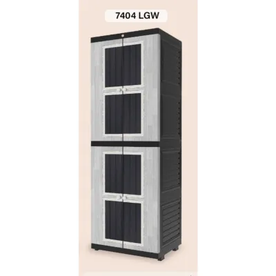 NAIBA - LEMARI NANDOS FIT LEMARI SUSUN LONG DOOR CABINET [NAIBOX]