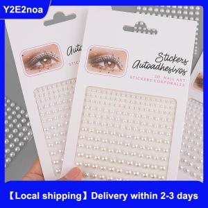 【Local shipping】 165Pcs Eyes Face Makeup Temporary Tattoo Self Adhesive Jewels Stickers Festival Art Decorations Nail Decoration