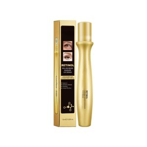 Eye Serum Retinol Rolling Beads Massage Serum Mata Anti Penuaan & Kerutan 15ML - VP059