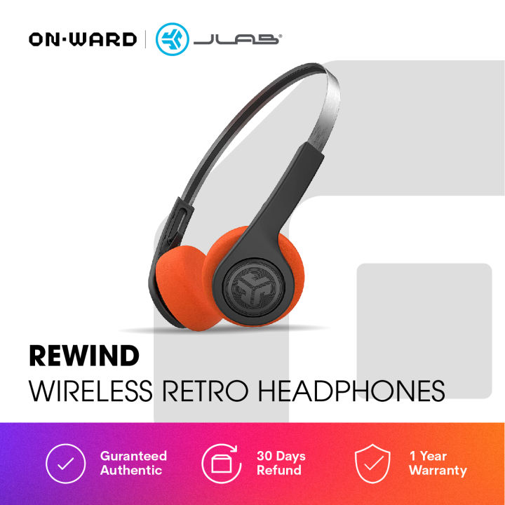 JLab Audio Rewind Wireless Retro Headphones Lazada PH