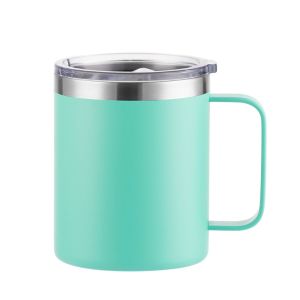 KECTTIO 12oz/14oz Chai nước cách nhiệt Hai Lớp Thép không gỉ Cốc hút chân không mini Đồ uống Đơn giản Cốc giữ nhiệt Trà