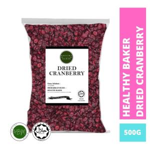 Premium Dried Cranberries 1KG / Dried Cranberry / Buah Kranberi Kering / Sweetened / Baking / Ready to Eat / Halal