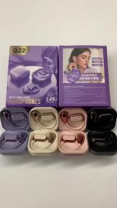 Long Battery Life Stylish Wireless Bluetooth Earphone Lightweight 90 °   Rotating TWS Earbuds For Travel