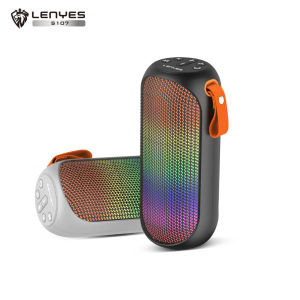 MR X Lenyes S107 LED Colorfull Lights Wireless Speaker Bluetooth 5.3 Portable Hifi Sound Quality TWS