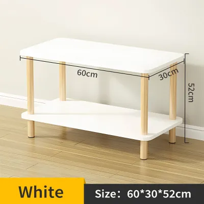 Nordic Minimalist Sofa Side Table Living room Modern Corner Coffee Table Bedroom Small Simple Bedside Table Shelf