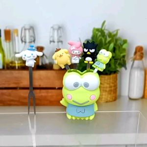 garpu buah/ garpu makanan/ garpu lucu sanrio /garpu buah keropi