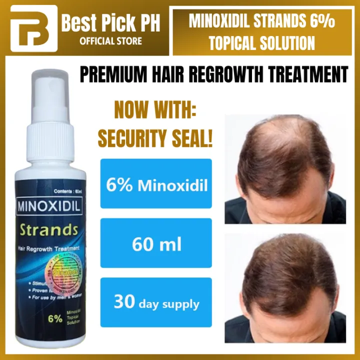 Premium Quality Minoxidil Strands 6% Minoxidil Premium Hair