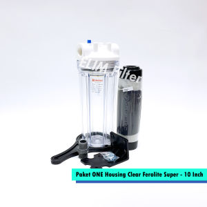 ELIM Filter - Paket ONE Housing + Catridge Ferolite 10 inch / Filter Air Sumur