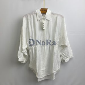 DNaRa - Mirda Blouse Linen Wanita Hijab Friendly