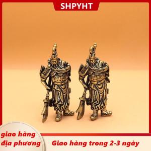 [COD] SHPYHT Giao hàng địa phương Rắn đồng tinh khiết Guan Gong dao thanh kiếm xe Keychain Mặt dây chuyền hành lý túi treo trang sức phụ kiện Brass Móc Chìa Khóa Vòng Quà Tặng