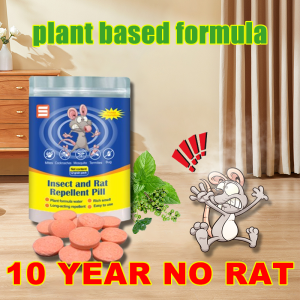 The ceiling rats are running away MNY Rat repellent Anti tikus Penghalau tikus paling berkesan Mouse repellent Remove mice from car engines vehicles & homes 12Pcs
