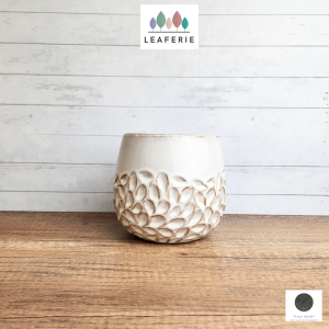 The Leaferie Amalia plant pots. Ceramic flowerpot . flowerpots . flower pot . planter . planters . Flowers