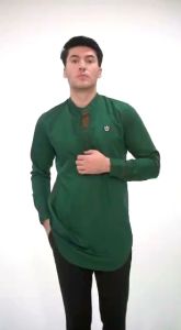 Baju Koko Kurta Progressman: Baju Koko Kurta Pria Lengan Panjang