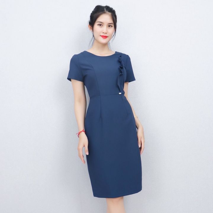 Váy Đầm Cao Cấp Tay Bồng Cổ Vuông Sang Trọng - Đầm Váy Nữ Cao Cấp