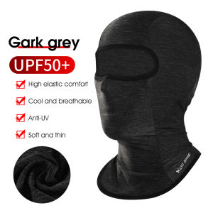 WEST BIKING Summer Sport Cycling Cap Breathable Anti-UV Bicycle Face Mask Balaclava Windproof Ice Silk Cycling Headgear Men Women Bike Motocycle Head Cap