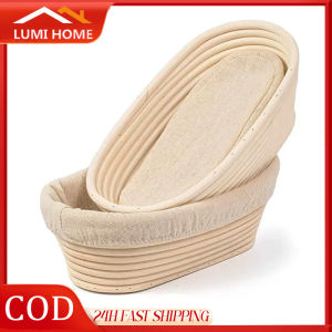 Natural Rattan Bread Proofing Basket Handmade Rattan Wicker Baking Bowl Dough Fermentation Sourdough Banneton Bread Basket
