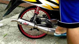 Knalpot Suzuki Tornado Standar Racing Suara Garing Gemrincing