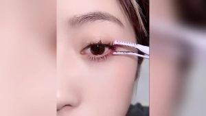 Electric Eyelash Curler - Instant Glamorous Eyelashes Heated in 8 Seconds 3 Heating Modes (Black)