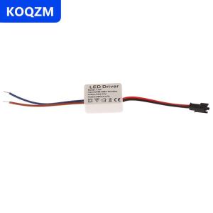 [COD] KOQZM 1 cái Led điều khiển 260MA 1-3 wát LED cung cấp điện thích ứng AC 85V-265V để DC 5-12V LED đèn máy biến áp điều khiển cho LED ổ điện