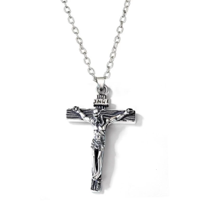 Contemporary Christian Crosses Necklace High Quality Steel Crosses Necklace Perfect Gift for Special Event