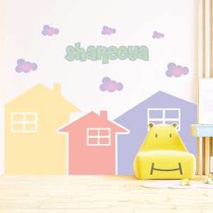 Wallsticker / Sticker Dinding Kamar Anak / Rumah House Shakeeya