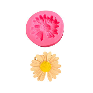 [Energetic] Daisy thơm nến Silicone khuôn hướng dương hương liệu xà phòng khuôn tự làm Hoa Handmade nhựa thạch cao khuôn nhà nướng khuôn