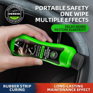 Rubber Revival Car Rubber Seal Restorer Rubber Care Treatment Anti-Cracking Anti-Whitening Restores Elasticity Auto Rubber Maintenance Car Door Window Seal Protector