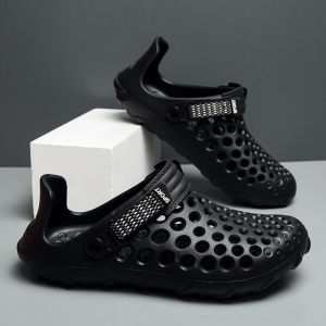 Free Shipping MenS Summer Outdoor Sports And Driving Sandals Versatile For Both Indoor And Outdoor Wear Featuring A Non-Slip Design And A Beach-Style Toe-Covering Design