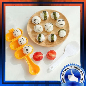 Cetakan Nasi Bento Bola Bulat Gulung Plus Centong Rice Ball Shaker Bento Rice Ball Mold