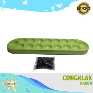 Congklak atau Dhakon Dakon Mainan Jadul Terbuat dari Plastik Berkualitas SNI - CK02 | ACEKIDS