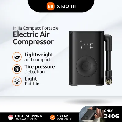 [NEW} Xiaomi Mijia Electric Air Pump 150PSI Portable Cordless Tyre Inflator for Car Bike Motorcycle Ball LED Auto-Stop