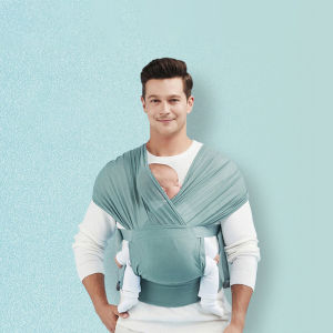 Orzbow Baby Wrap Carrier Slings Hands-Free Baby Carrier Sling Lightweight Breathable Softness Adjustable Baby Carriers for Newborn Infants and Babies Shower Gift