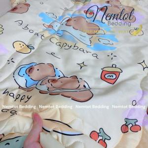 ☪️SIÊU ĐẸP☪️ Mền Bé Đi Học Lyocell Viscose Mềm Mát 70x120cm Chăn Chần Bông Cao Cấp _ Nemtot Bedding