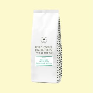 Brazil Watsatubi Sertao Farm SC16 (coffee beans for espresso brewing)