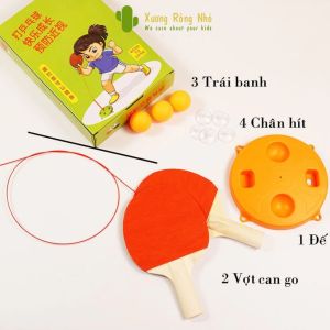 Bộ bóng bàn cho bé luyện phản xả đồ chơi bóng bàn cho trẻ