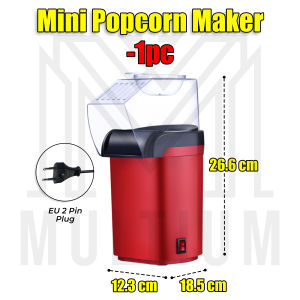 Mini Popcorn Maker|Popcorn Maker Machine for Home l Hot Air Popcorn Machine l Corn Kernel Popper | Electric Popcorn Maker |Portable Popcorn Maker