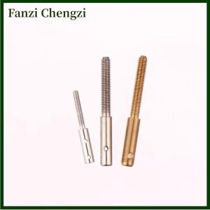 Fanzi 5PCS M2 M3 Metal Connecting Rod Push Rob Connecion Parts Fixed-wing Aircraft DIY Accessories