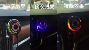 C25 ชาร์จไร้สายแบบแม่เหล็ก เหมาะสำหรับศัพท์ Apple RGB ที่ชาร์จไร้สายในรถยนต์ที่มีไฟ [ จัดส่งฟรี ]