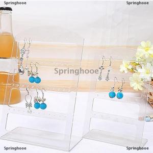 [COD] Springhooe Necklace Bracelet Earring Jewelry Hanging Accessories Display Wardrobe Earing Stand For Plastic Earingstand