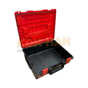 Stackable Waterproof Tool Box with Double Lock IP54 Dustproof Case Work Surface Dividers TB-4030
