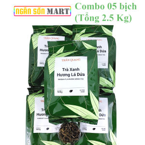 Trà xanh hương lá Dứa (Sâm Dứa) Trần Quang bịch 500g