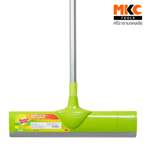 แปรงปาดน้ำด้ามยาว หน้ากว้าง 15.6" Scotch Brite 3M