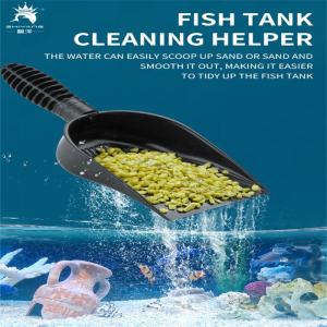 Bể cá cát sỏi xẻng làm việc cát scooper cho fishtanks sỏi lọc bể cá dụng cụ vệ sinh đồ cho thú cưng