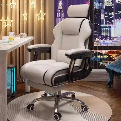 Ghế Gaming Công Thái Học Cao Cấp – Ghế Chơi Game & Văn Phòng Tựa Đầu Ngả Lưng Chân Kê Tiện Lợi