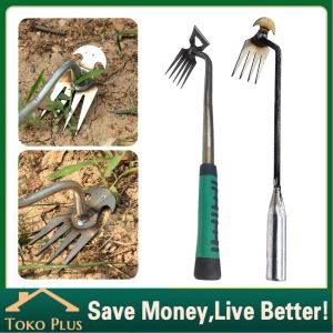 Weeding garu Harrow Manual Weeding Hoe Weeding penghapusan Puller Hoe Weeding Remover multifungsi alat berkebun sayuran taman