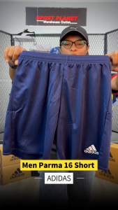 adidas Men Parma 16 Short Tracksuit Pant Seluar Lelaki (AJ5883) Sport Planet 34-11