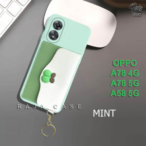 Softcase Dompet Oppo A78 4G/5G A58 5G